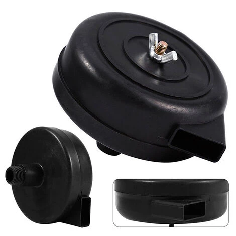 FR-LIFE Filtres D'admission Compresseur D'air 16 Mm 3/8PT,BR-Vie Compresseur D'air Filtre Silencieux, Plastique Masculin Filtre D'echappement Pour Compresseur D'air - Noir – Image 3