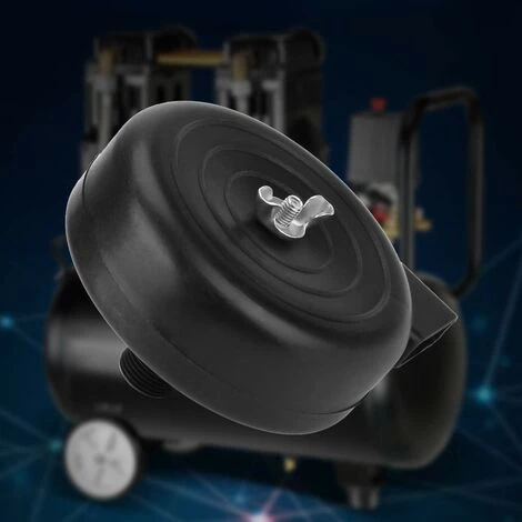 FR-LIFE Filtres D'admission Compresseur D'air 16 Mm 3/8PT,BR-Vie Compresseur D'air Filtre Silencieux, Plastique Masculin Filtre D'echappement Pour Compresseur D'air - Noir – Image 5