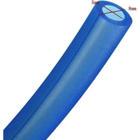 FUHUIDATRADING Tuyau De Tube De Tuyau De Conduite De Carburant D'essence De Moto Adapté Aux Petits Moteurs, Tuyau D'essence à Double Couche Tuyau Durite D'essence Tuyau D'essence En Caoutchouc, 1m â Image 3