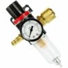 Ensoleillé Filtre à Air Compresseur, 1/4" Kit D'outils De Piège De Séparateur D'eau De Filtre De Compresseur D'air Avec La Mesure De Régulateur