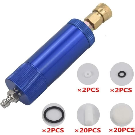 EAUDACè Pompe à Main PCP, Pompe à Air 3 étapes 4500Psi Chargeur D'étrier Haute Pression Pistolet à Air Comprimé â Image 2