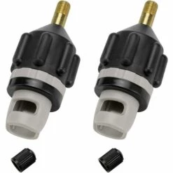 MONLY 2 PCS Adaptateur De Kayak En Plastique Adaptateur De Valve à Air Standard Adaptateur Sup Compresseur Étanche Adaptateur Pompe Kayak Embout De Gonflage Pour Bateaux Pneumatique Board Kayak