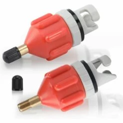 MONLY 2 Pièces Adaptateur De Kayak,Sup Adaptateur Valve,Convertisseur Gonflable Pompe à Air Pour Canoës,Stand Up Paddle Boards,Planches à Pagaie