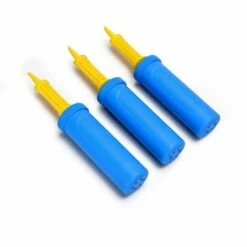 HABIENTôT Pompe à Ballon,Pompe à Ballon à Main, Pompe Ballon Manuelle, Pompe à Ballon Gonflable, Pour Ballons Mariage, Décorations De Fête D'anniversaire,Party Mariage Bleu Jaune 3 Pièces， Oi-FRIS