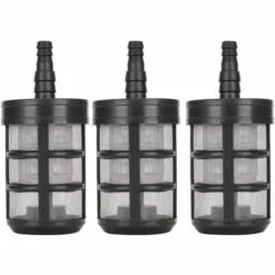 MONLY 3 PCS Crépine Filtre à Tuyau D'Aspiration DBAILY Pompe D'aspiration D'eau Crépine Filtre à Eau De Cryptage à Double Couche Pour Tuyau D'admission Pulvérisateurs Pompes à Huile Équipement Industriel