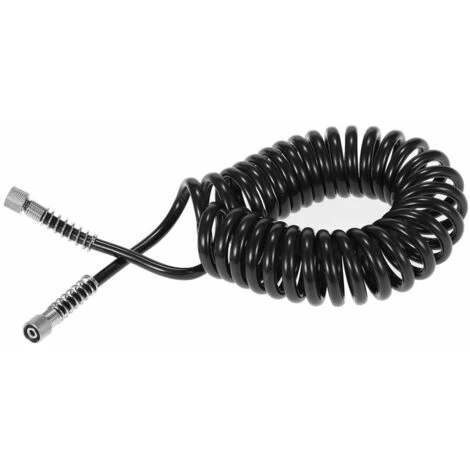 LITZEE Raccord Pour Compresseur Tube D'air à Ressort Aérographe Avec Connecteur Rapide Tube D'air Aérographe Spécial Aérographe Mini Compresseur D'air Tube D'air Noir PU Tube D'air, Aérographe Pneumatique – Image 4