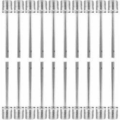 THSINDE Lot D'aiguilles De Pompe à Ballon Pour Ballons De Sport, Aiguilles D'aflateur En Acier Inoxydable Pour Le Football, Basket-ball, Soccer, Volley-ball, Lot 20