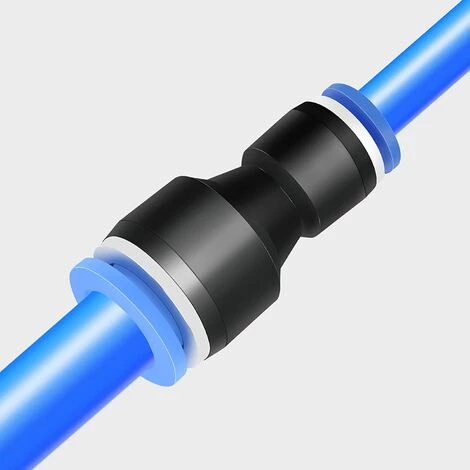 READCLY-10 Pièces 12 Mm De Diamètre Extérieur X 10 Mm De Diamètre Extérieur Réducteur Droit Pour Connecter Les Raccords, Raccord De Réducteur De Tube De Tuyau D'union Pneumatique – Image 5
