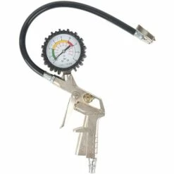 OOBEST Pistolet De Gonflage Manomètre Gonfleur 40mm 16 Bar Auto Cycle Calibre Allemand