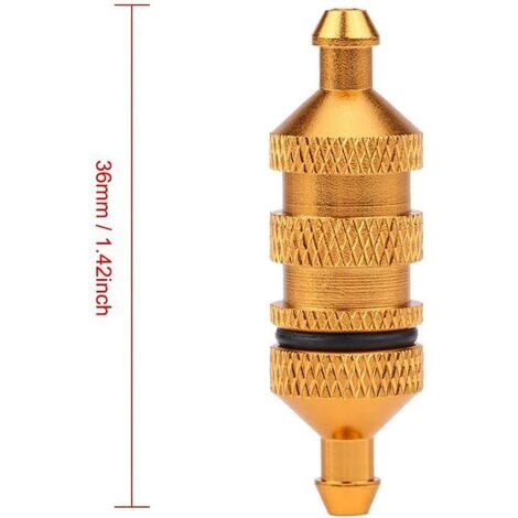 OYLDA Filtre à Carburant à Huile RC, Filtre à Carburant Nitro En Alliage D'aluminium, Pièces De Rechange Pour Voiture Modèle RC, Filtre à Carburant (rouge) â Image 2