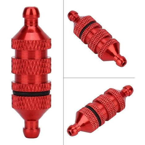 OYLDA Filtre à Carburant à Huile RC, Filtre à Carburant Nitro En Alliage D'aluminium, Pièces De Rechange Pour Voiture Modèle RC, Filtre à Carburant (rouge) â Image 3