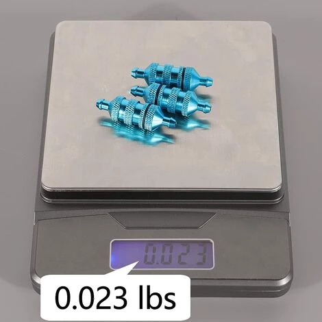 OYLDA Filtre à Carburant à Huile RC, Filtre à Carburant Nitro En Alliage D'aluminium, Pièces De Rechange Pour Voiture Modèle RC, Filtre à Carburant (rouge) â Image 4