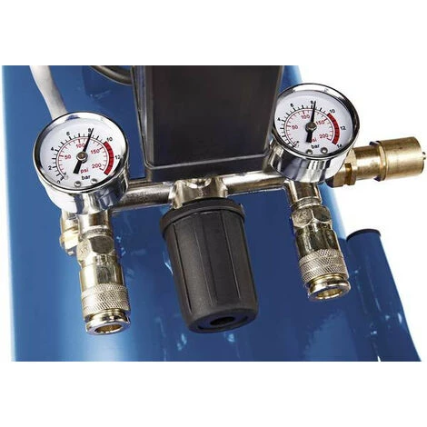 Scheppach - Compresseur à 2 Cylindres Lubrifié 50L 2200W 10bars - HC53DC â Image 2