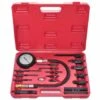 VidaXL Kit De Testeur De Compression De Moteur Diesel 17 Pcs - Rouge