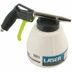 LASER TOOLS PISTOLET DE SABLAGE PNEUMATIQUE DECAPEUR BICARBONATE DE SOUDE LASER 7137