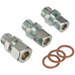 Set 3 Raccords Flocotop 1k - Afriso