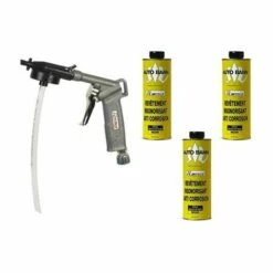 DESTOCKOUTILS Pistolet à Blackson Avec 3 Cartouches Anti Corrosion Insonorisant