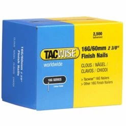 Boîte De 2500 Clous De Finition De Type 16G L. 60 Mm - TA-0300 - Tacwise