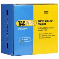 Boîte De 10000 Agrafes Galvanisées De Type 80 L. 10 Mm - TA-0383 - Tacwise